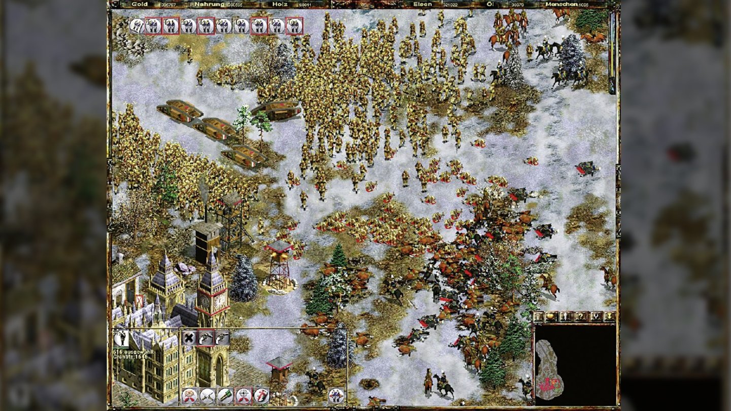 World War 1 Battlefields(2003)Echtzeit-Strategiespiel, in dem man Soldaten zu Tausenden im Artilleriefeuer verheizt. Macht das Spaß? Eher nicht.