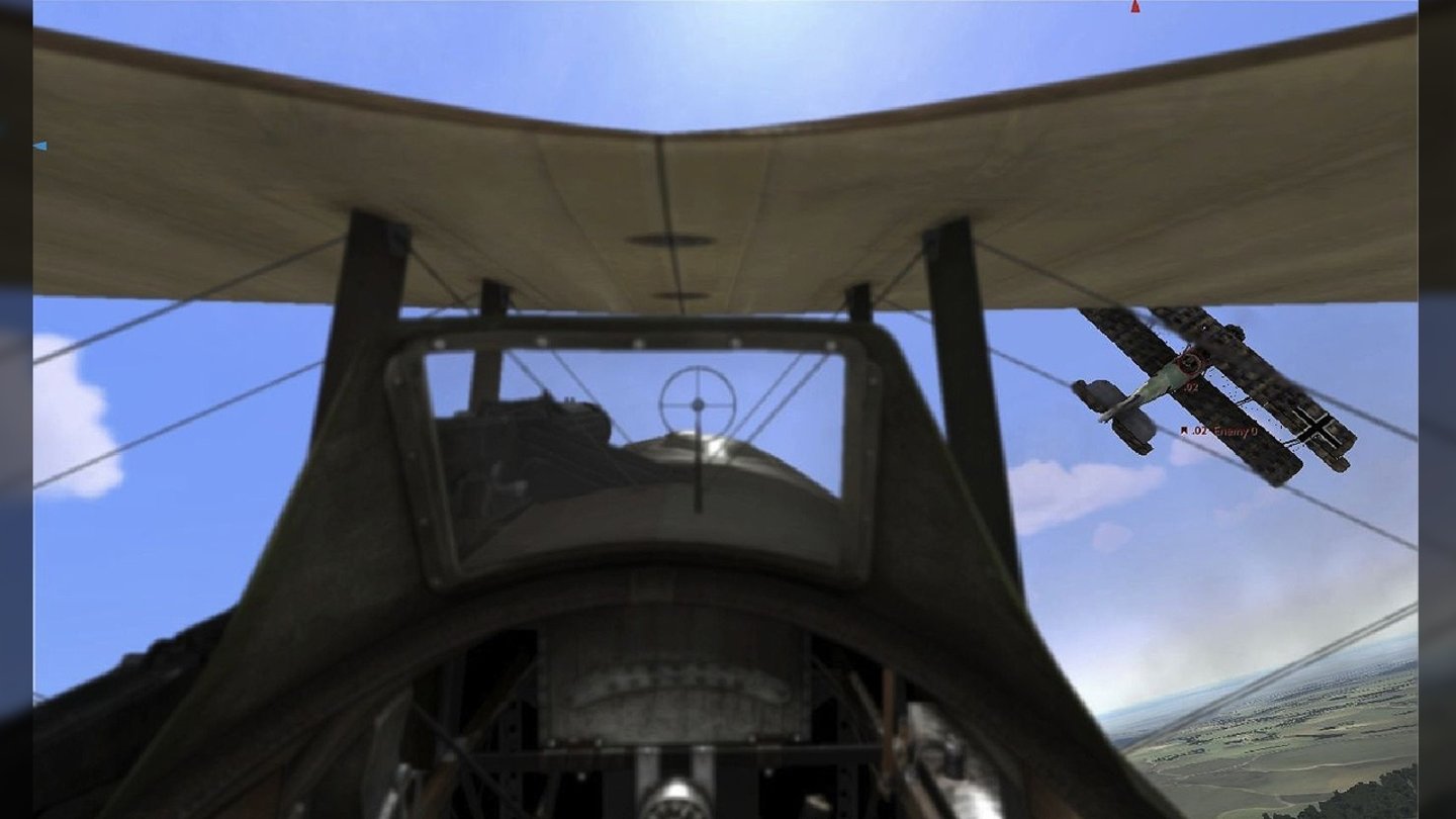 Rise of Flight (2009)Anspruchsvolle und sehr realistische Doppeldecker-Simulation, die jedoch unter ihrer schwach inszenierten Kampagne leidet.