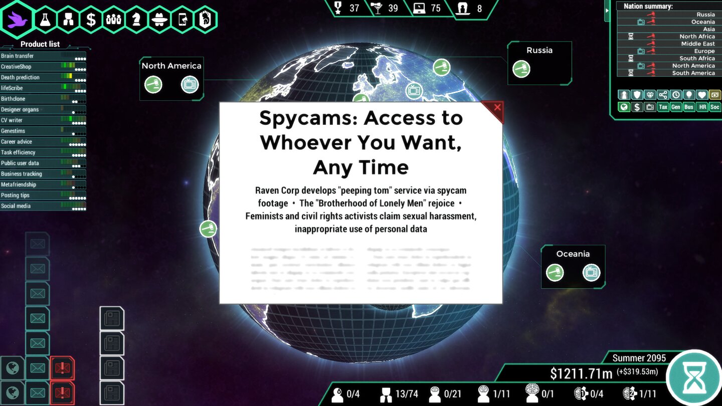 Spinnortality - Screenshot