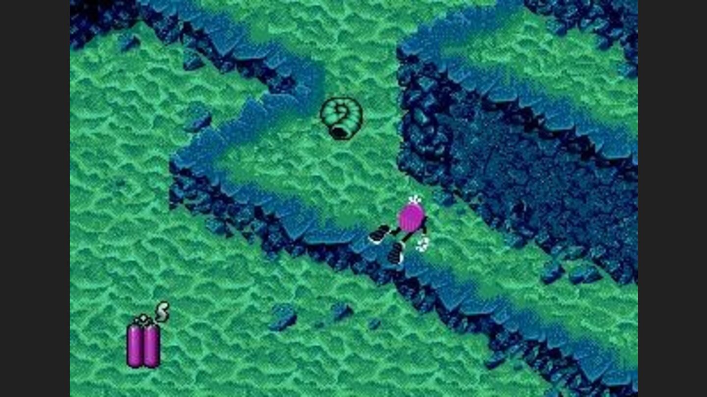 Trying to swim up...