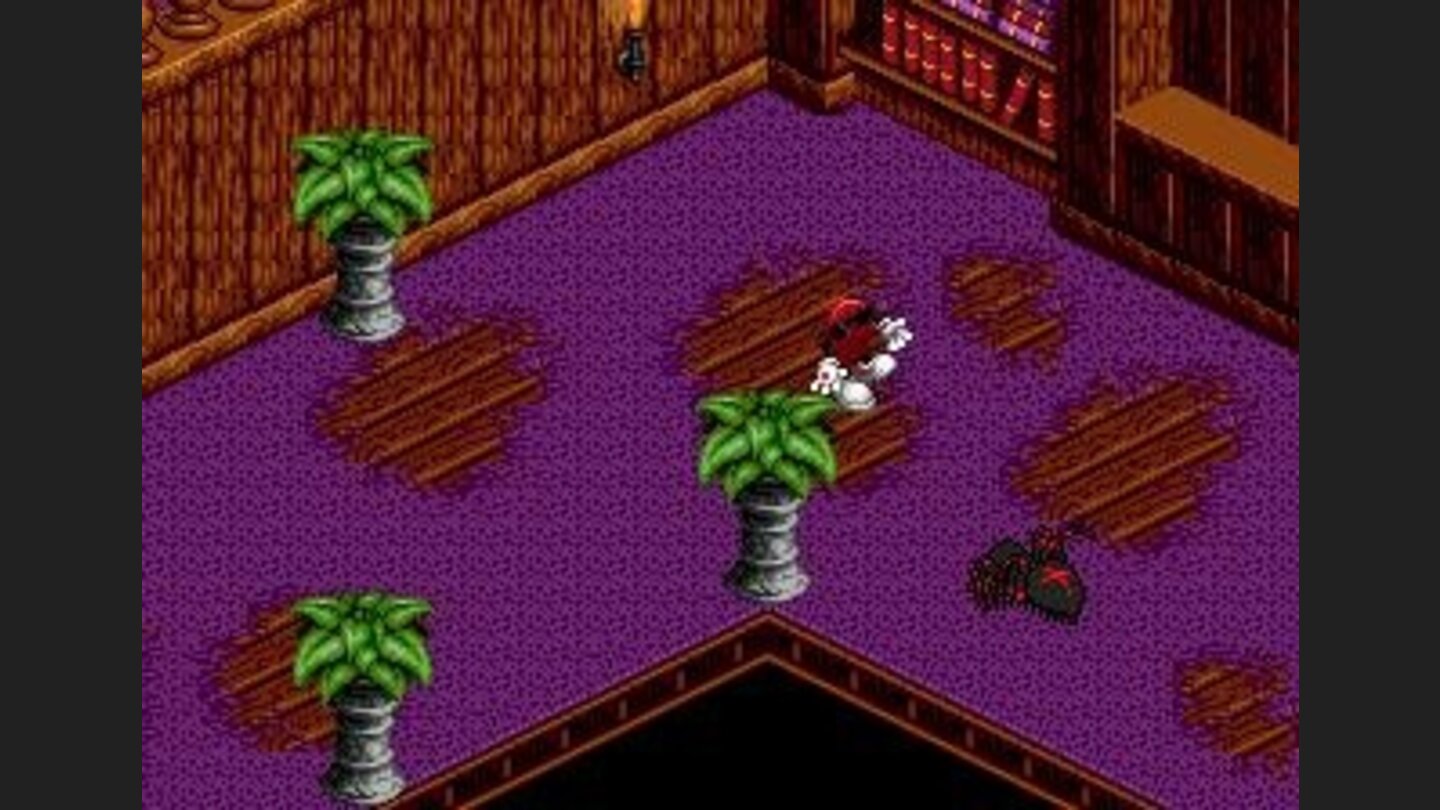 Through the haunted mansion