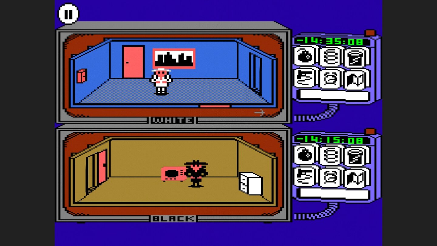 Spy vs SpyIm Retromodus wirkt noch alles so wie in der guten alten Zeit.