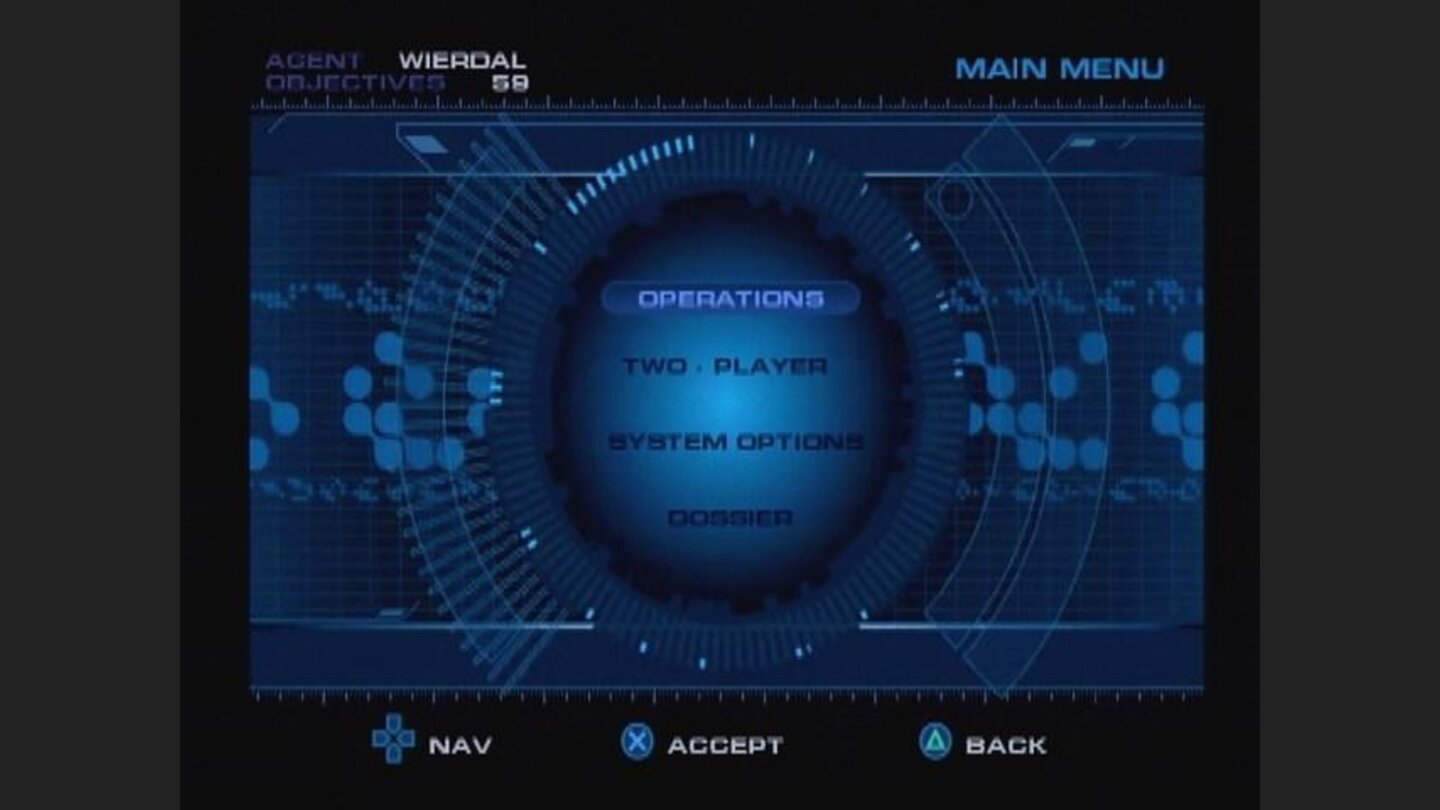 Main Menu