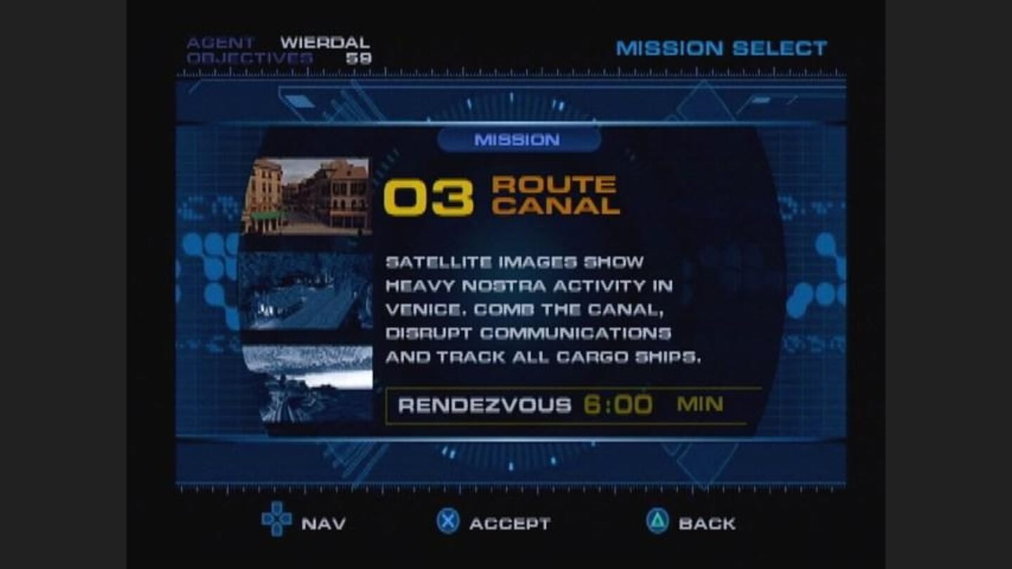 Mission Selection
