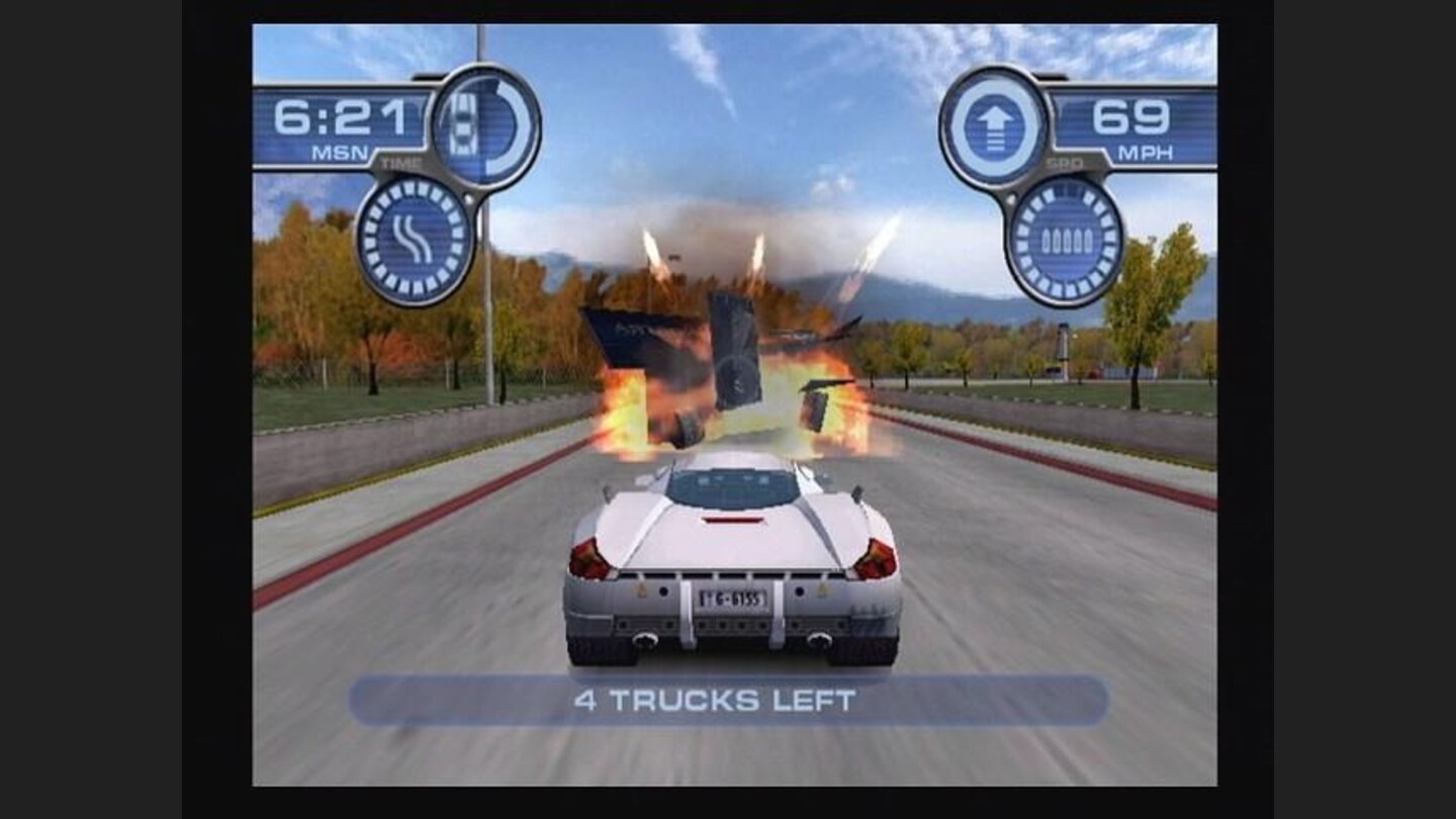 Truck Destroyed