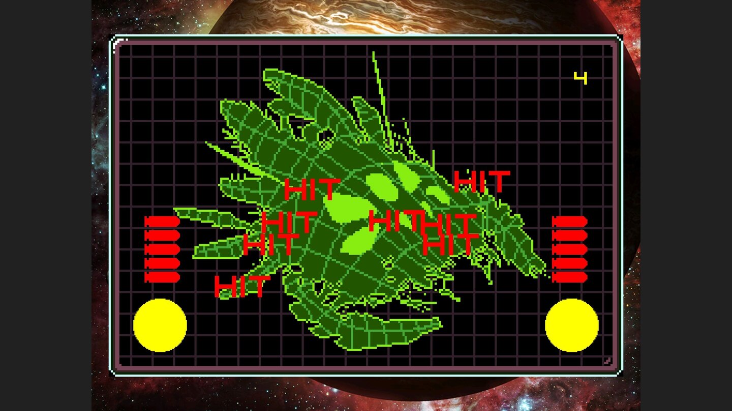 Star CommandIn Minispielen gilt es, möglichst viele Geschosse auf den Gegner abzufeuern.
