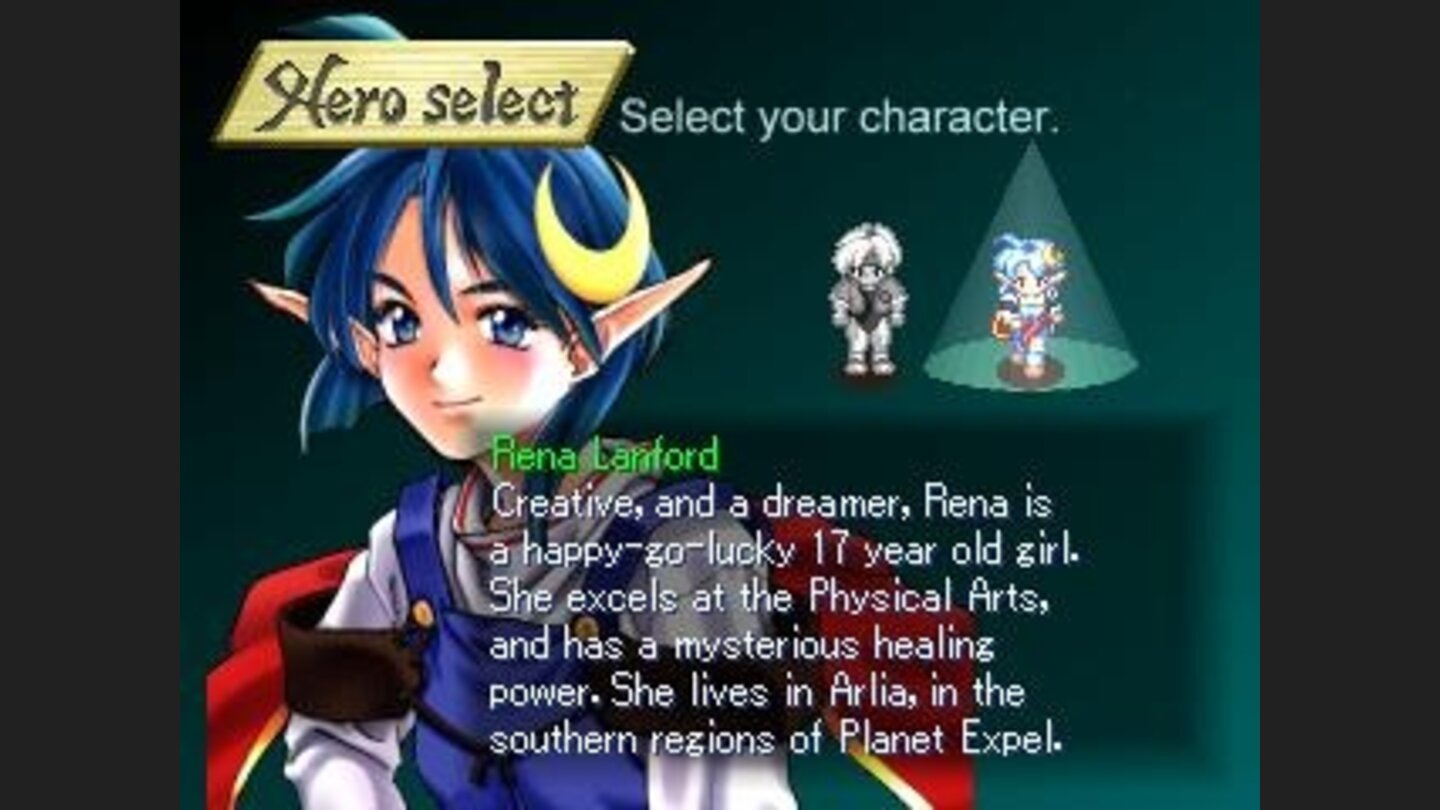 You get to pick which character you play as.