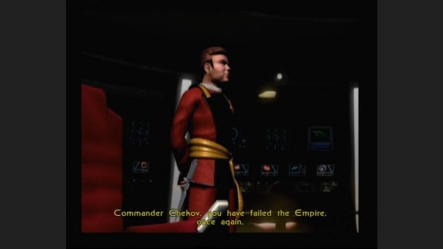 The Empire is dissatisfied with Commander Chekovs efforts to stop you