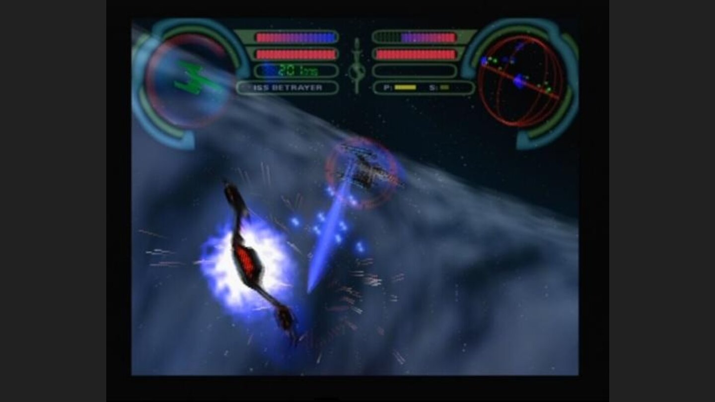 Shields down, that was a direct phaser shot from the ISS Betrayer, try to pull off some evasive maneuvers