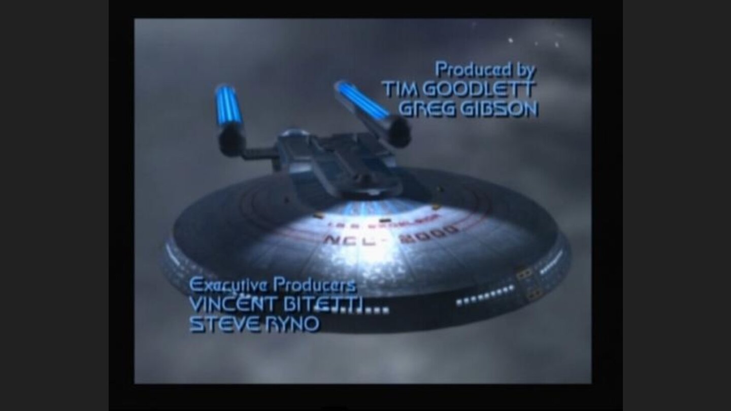 Opening credits is made very similar to STTNG series