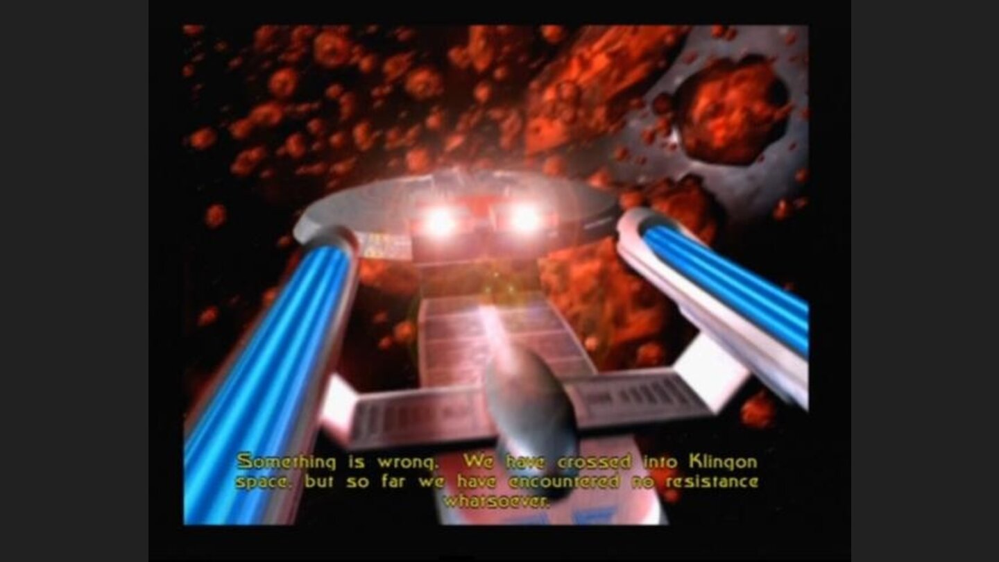 Klingons are not known for their hospitality, so if their region of space is calm something dire is afoot