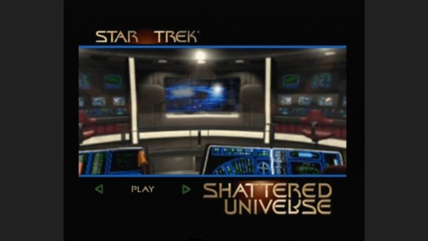 Game menu is done as a rotatable main bridge where you can save, load, play game or check the options