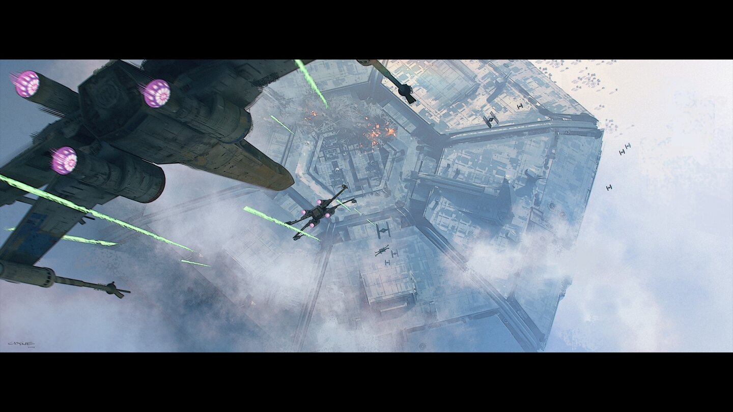 Concept-Art zu Star Wars: Das Erwachen der Macht