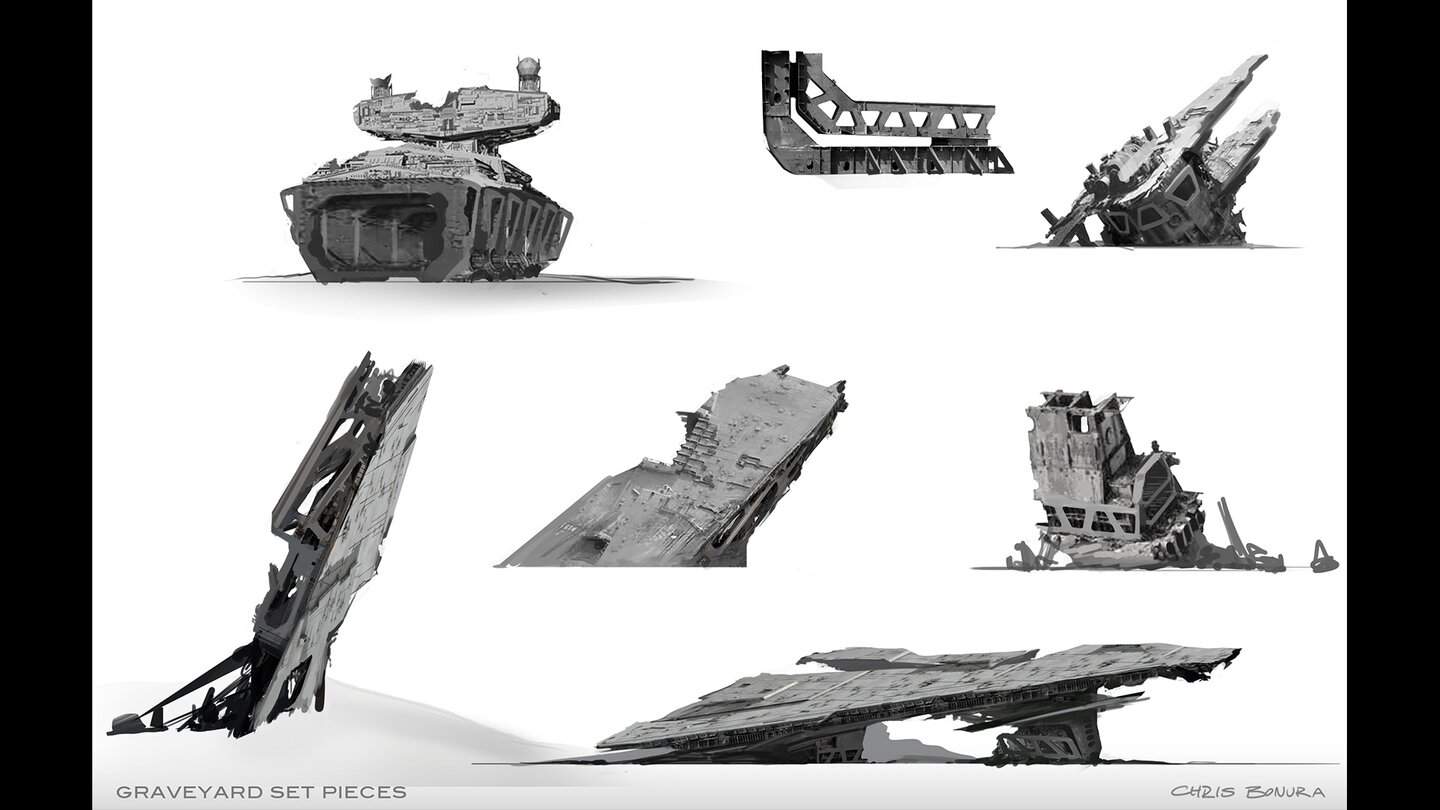 Concept-Art zu Star Wars: Das Erwachen der Macht