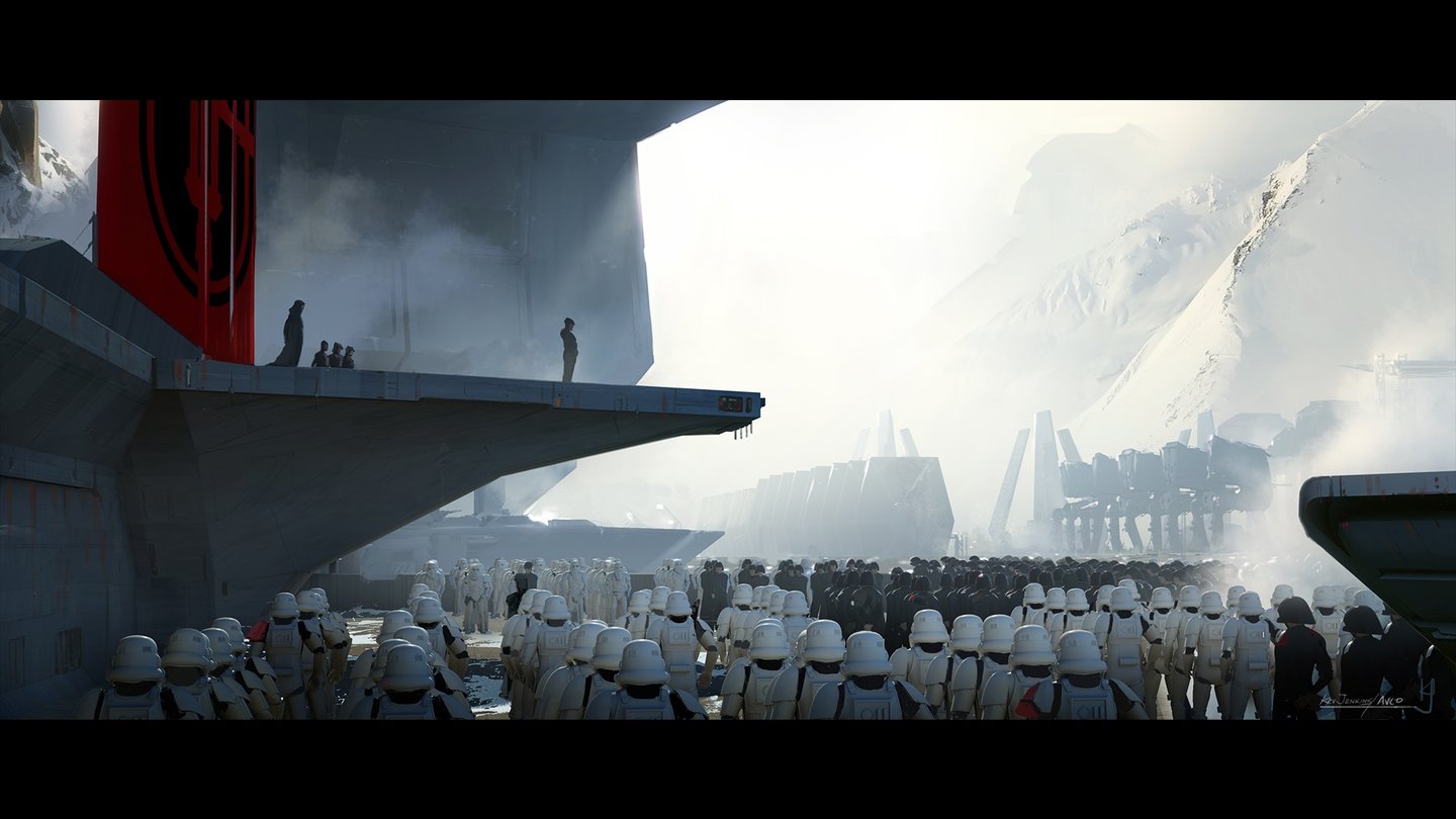 Concept-Art zu Star Wars: Das Erwachen der Macht