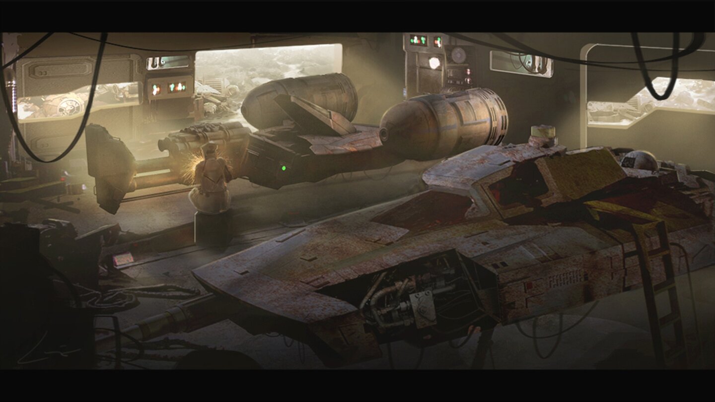 Concept-Art zu Star Wars: Das Erwachen der Macht