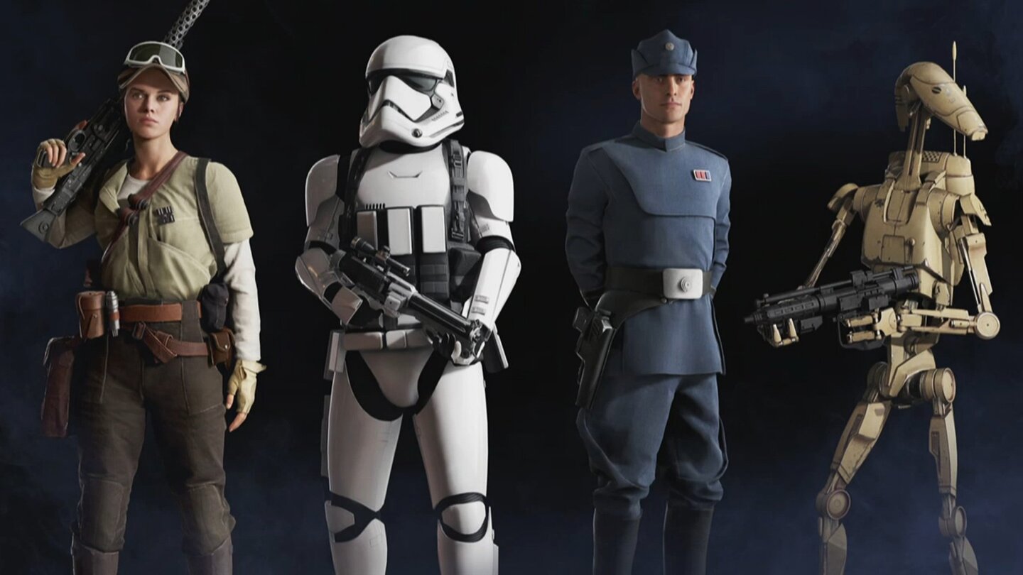 Star Wars: Battlefront 2 - Klassen