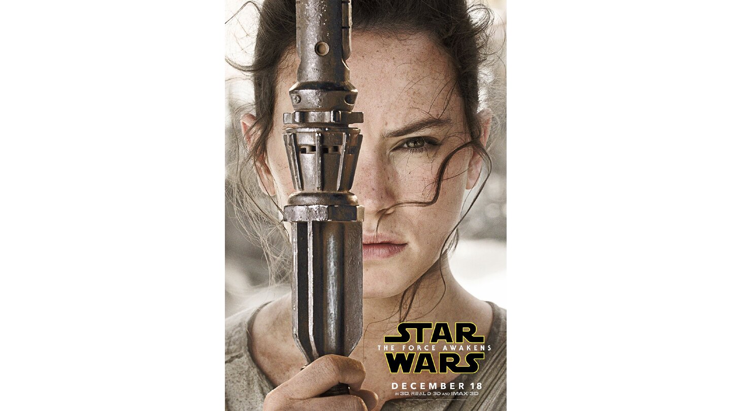 Star Wars: Episode 7 - Daisy Ridley als Rey.