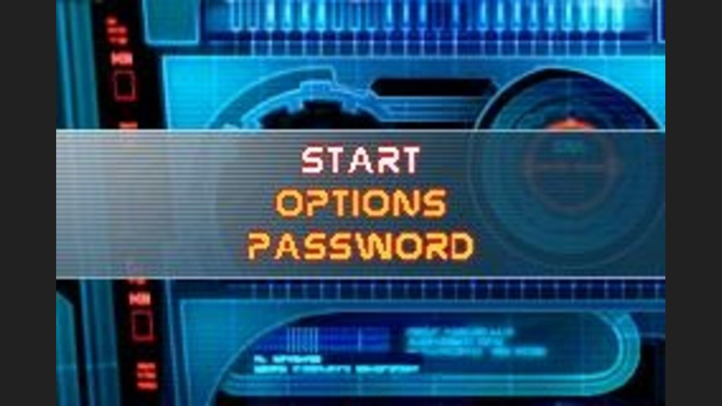 Main menu.