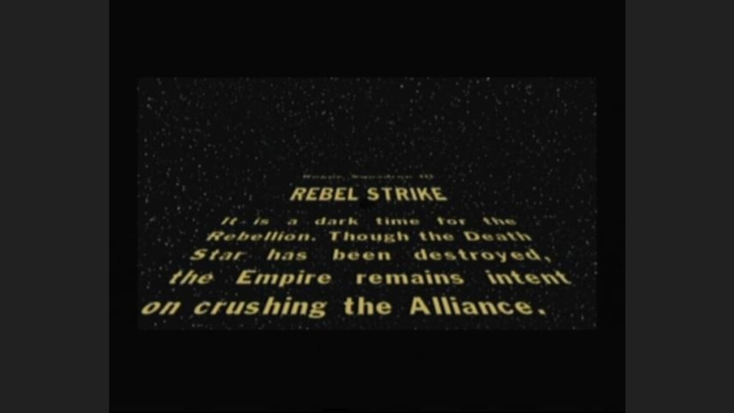 Story prologue without which Star Wars title would not be complete