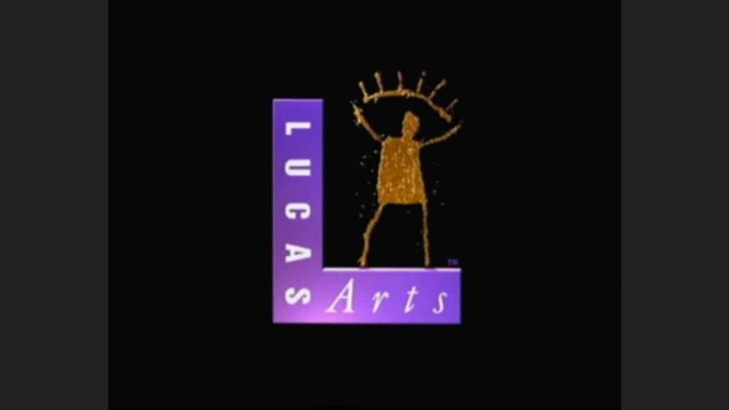 LucasArts logo (the mascot is dancing a bit)