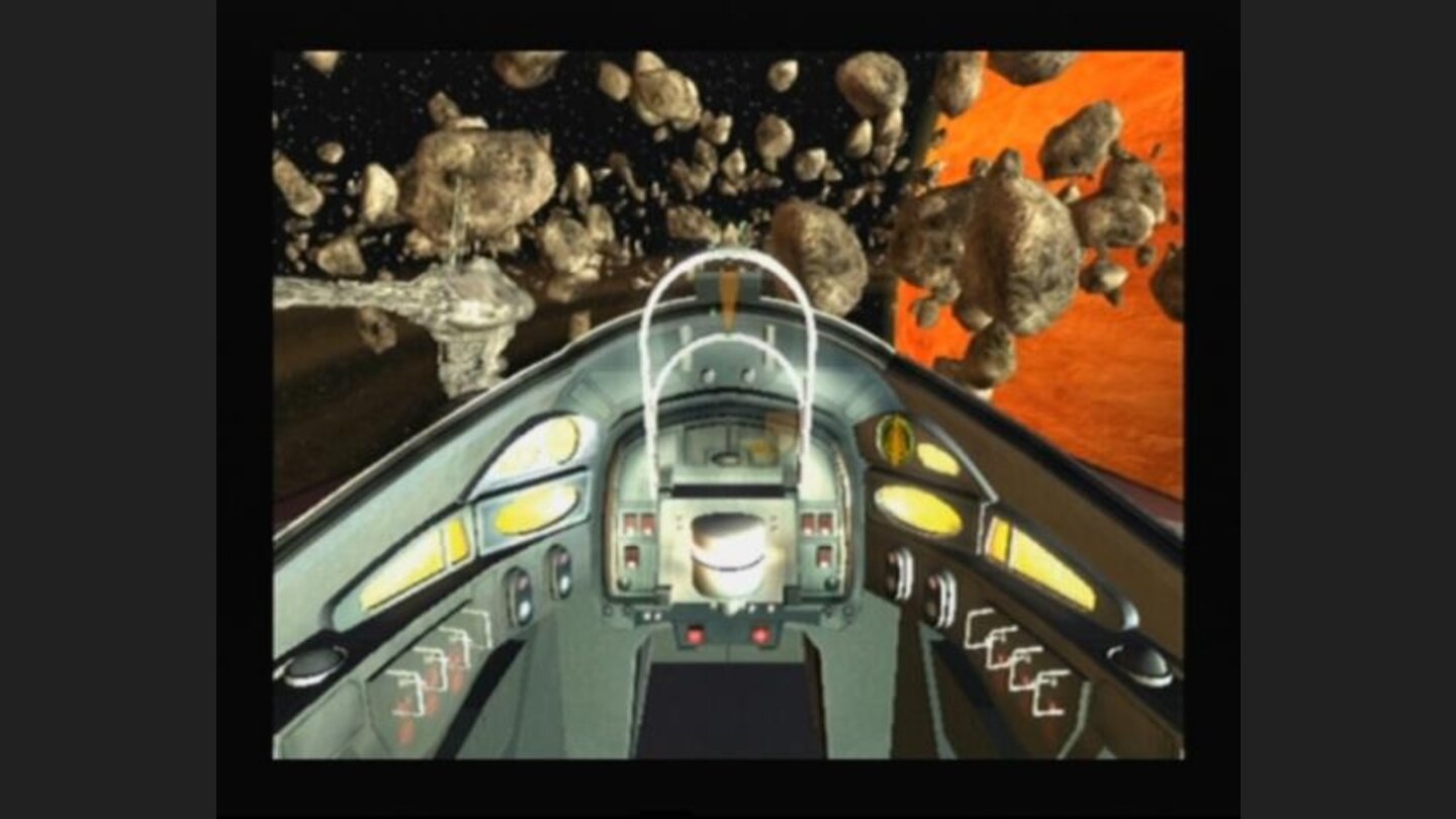 Testing the Jedi starfighter found on a nearby planet surface
