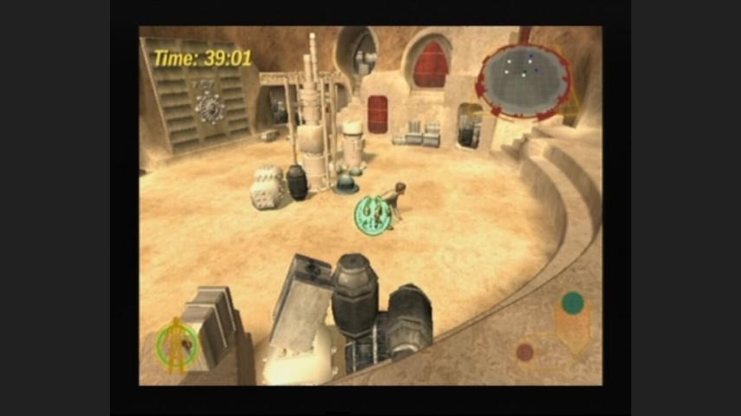 The training mission starts in Luke Skywalkers house