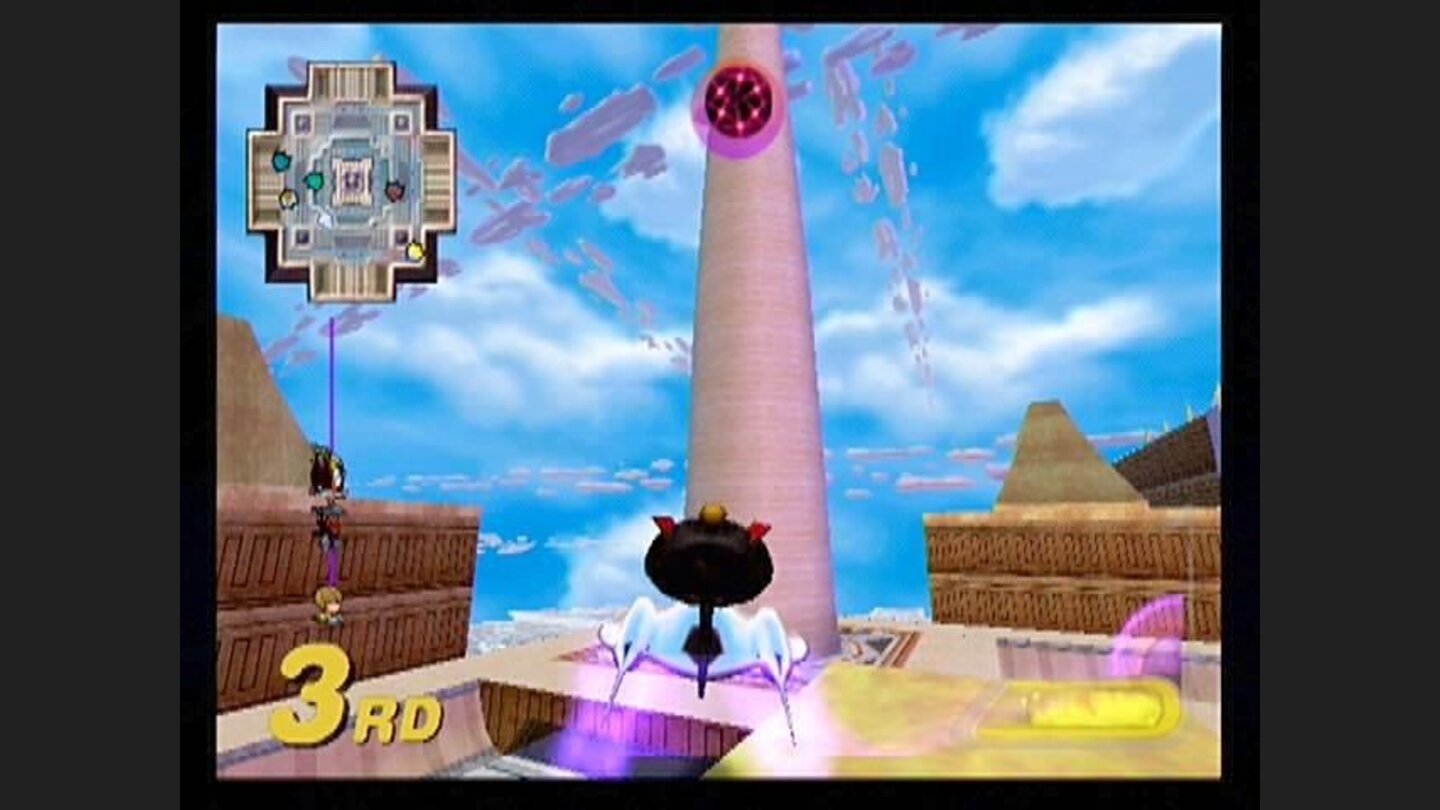 The White Tower. Amidala and pals race below the crowded Coruscant skyways.