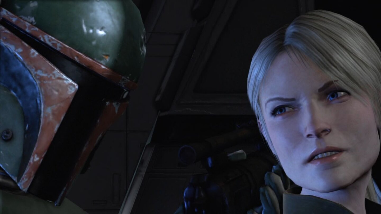 Star Wars: The Force Unleashed 2Juno Eclipse und Boba Fett werden zu Randfiguren degradiert.