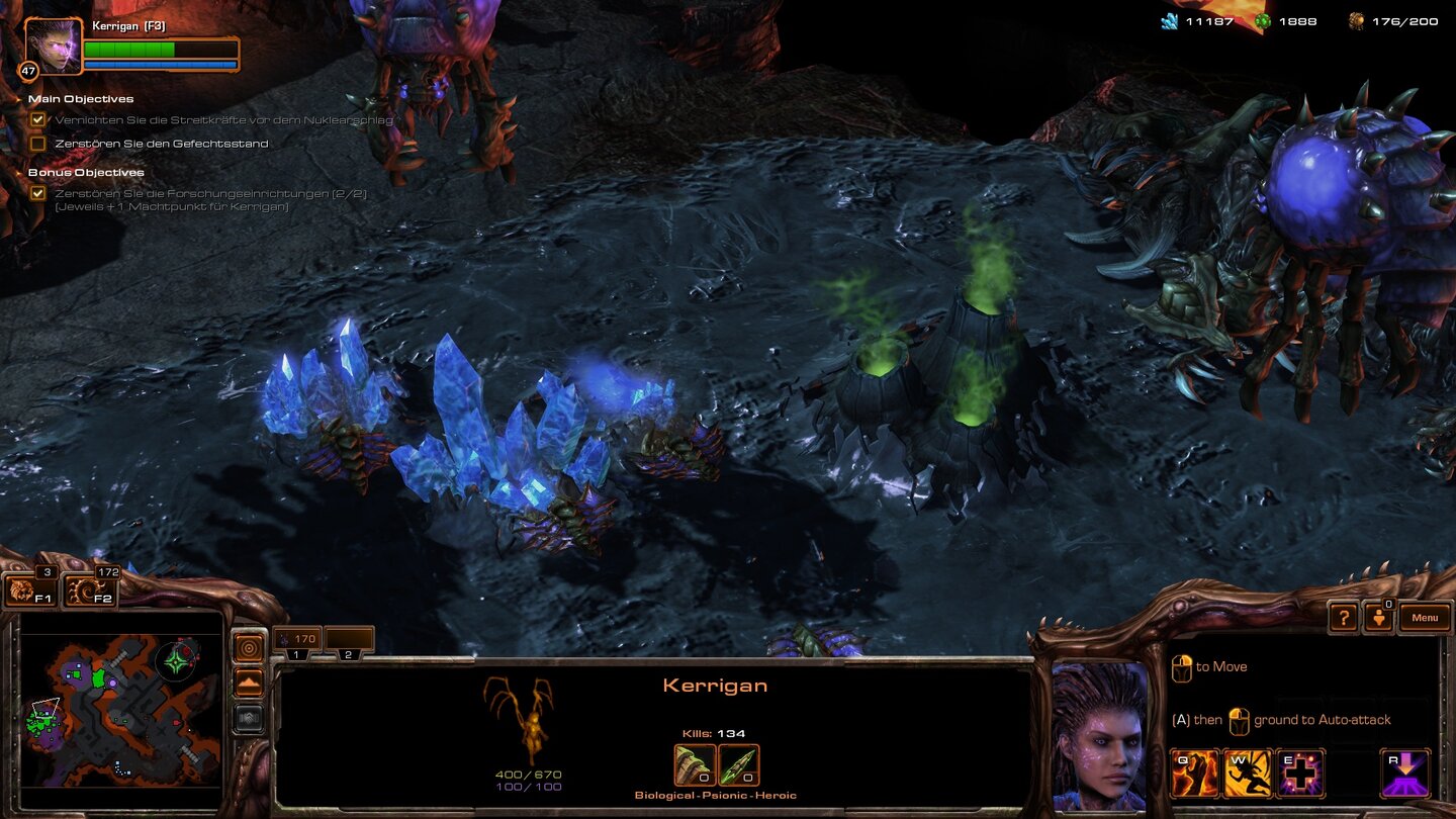 Starcraft 2 - Heart of the Swarm - Effekte Aus