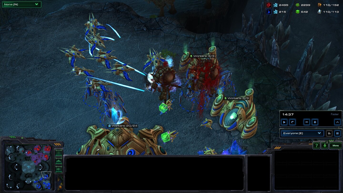 Starcraft 2 - Heart of the Swarm - Shaders Low