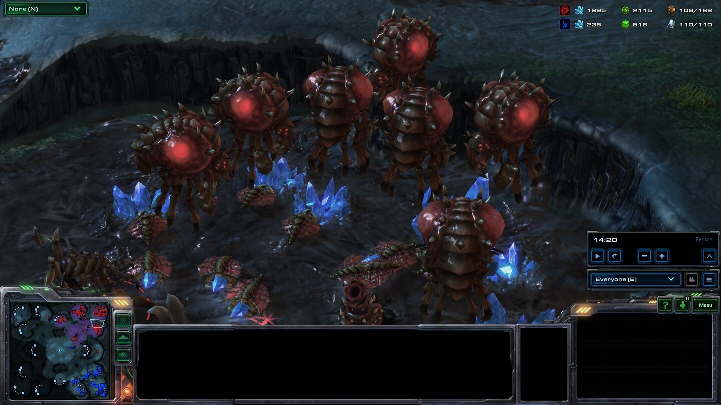 Starcraft 2 - Heart of the Swarm - Texturen Low