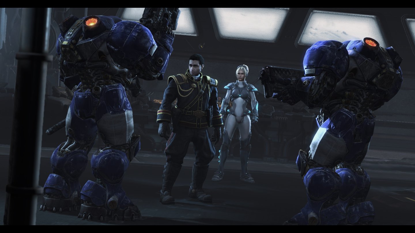 Starcraft 2: Novas GeheimmissionenDie Geschichte wird in Spielgrafik-Zwischensequenzen erzählt.