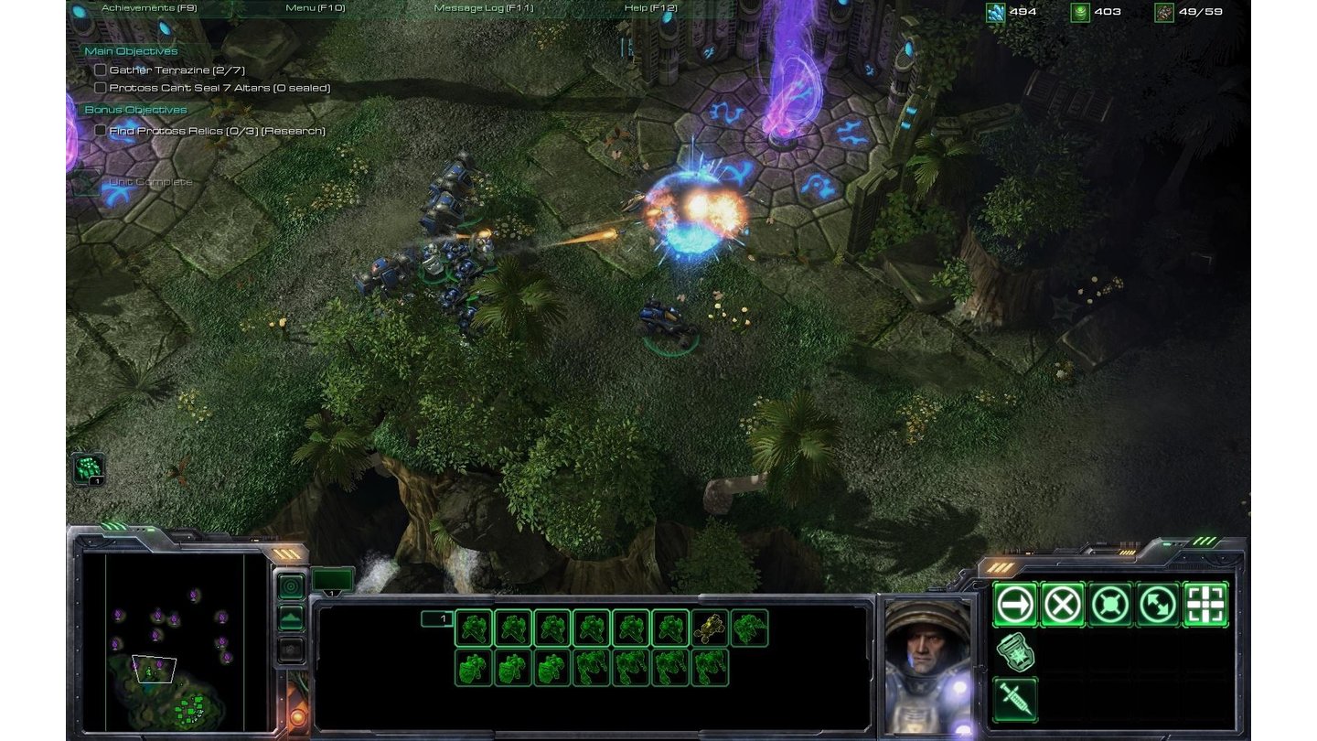 StarCraft 2 - Screenshots aus der Solo-Kampagne