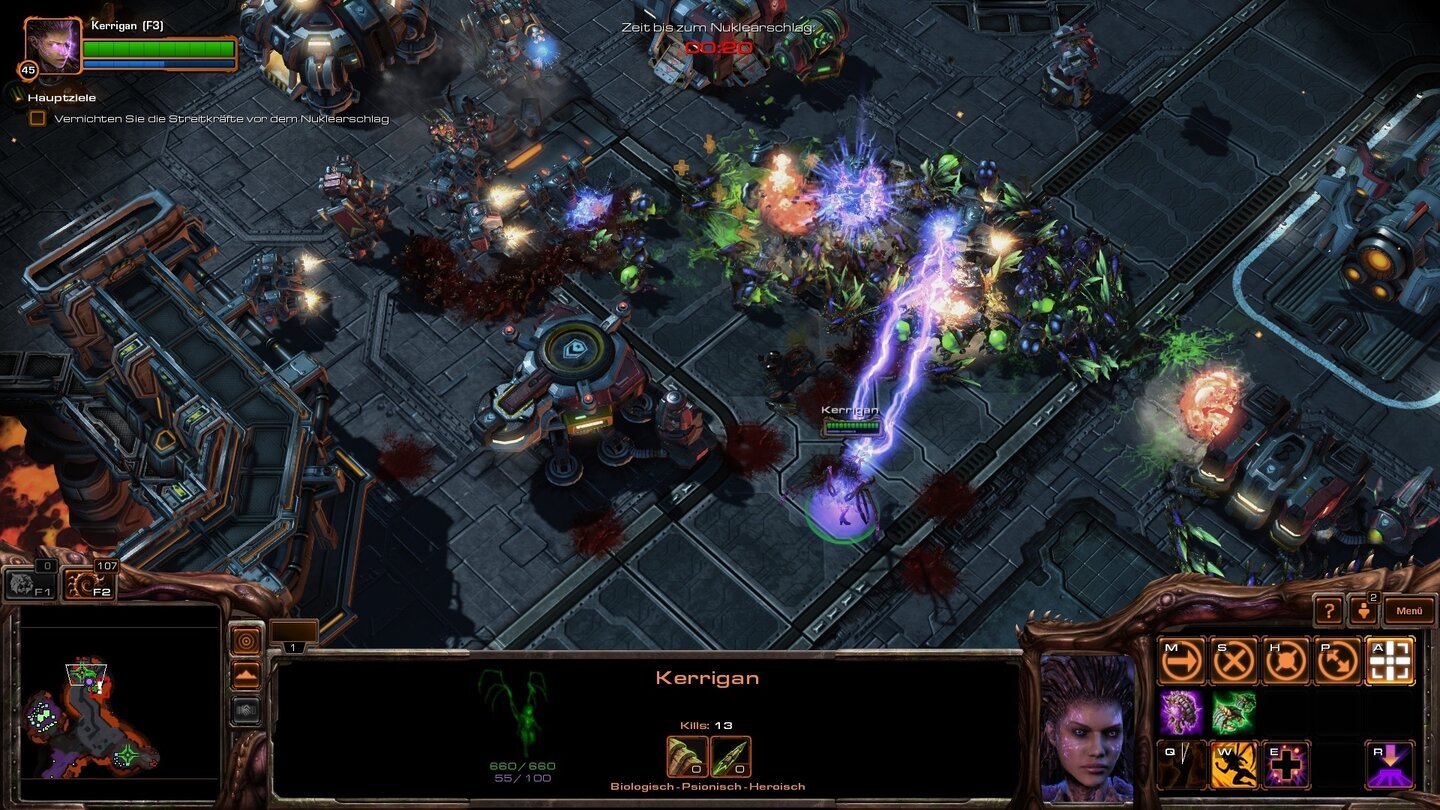 Starcraft 2:Heart of the Swarm - Vergleich