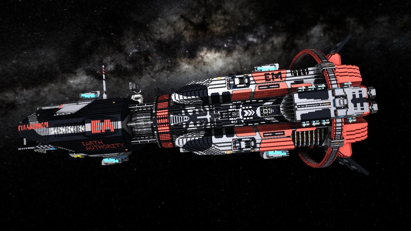 StarMade - Spieler-RaumschiffeSiberia Missile Cruiser (von RedDwarfIV) - http://star-made.org/node/15844