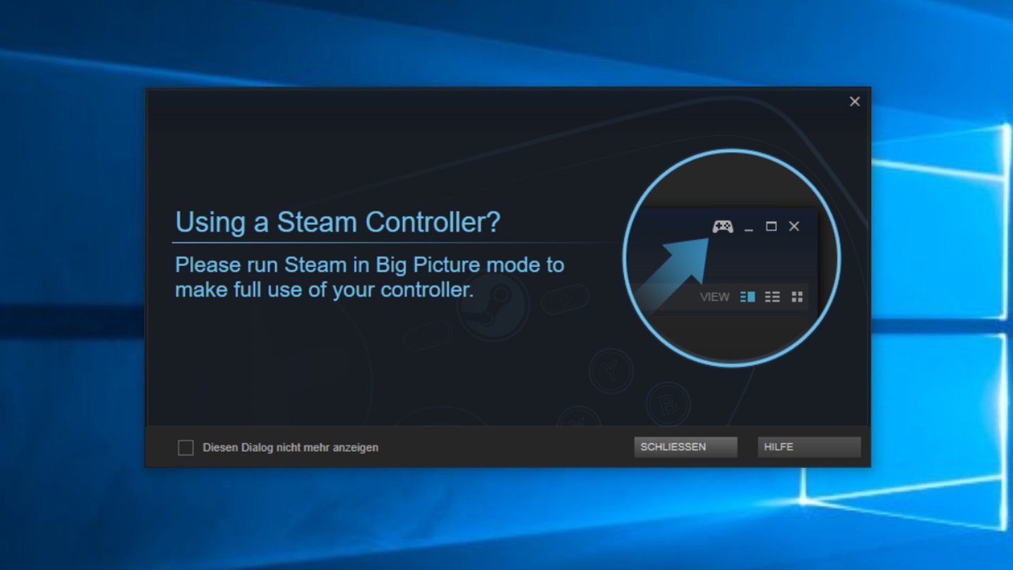 Steam Controller UI
