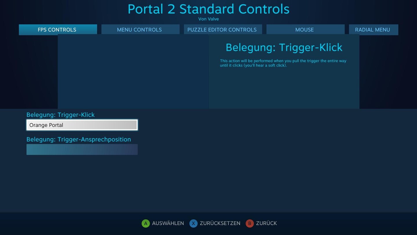 Steam Controller UI