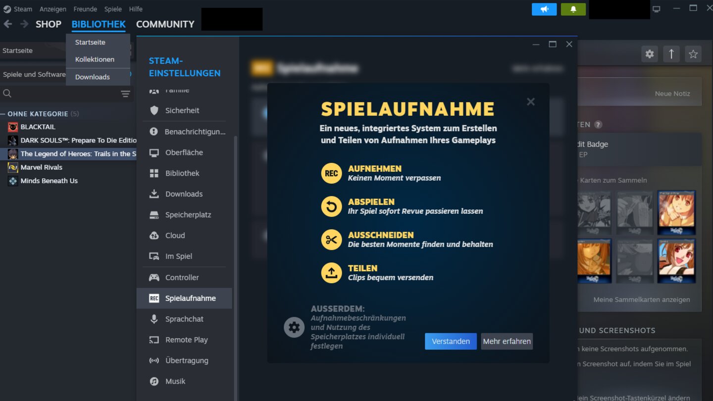Steam - Versteckte Features
