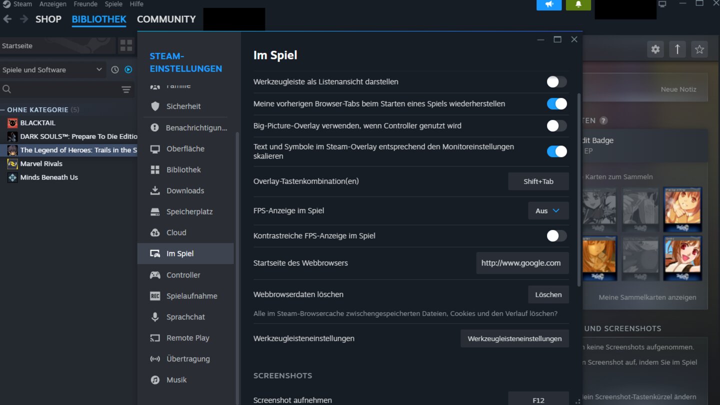 Steam - Versteckte Features