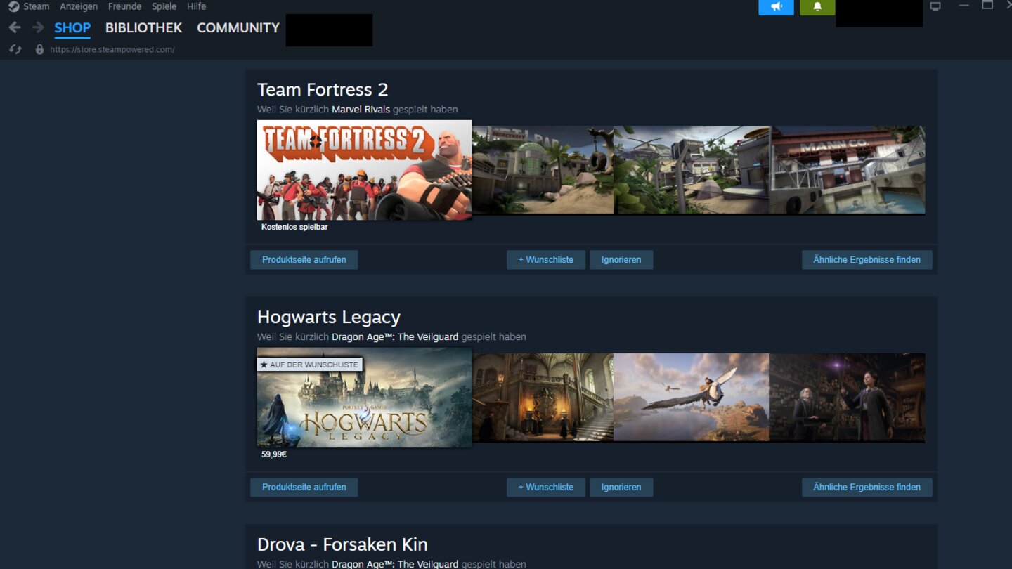 Steam - Versteckte Features