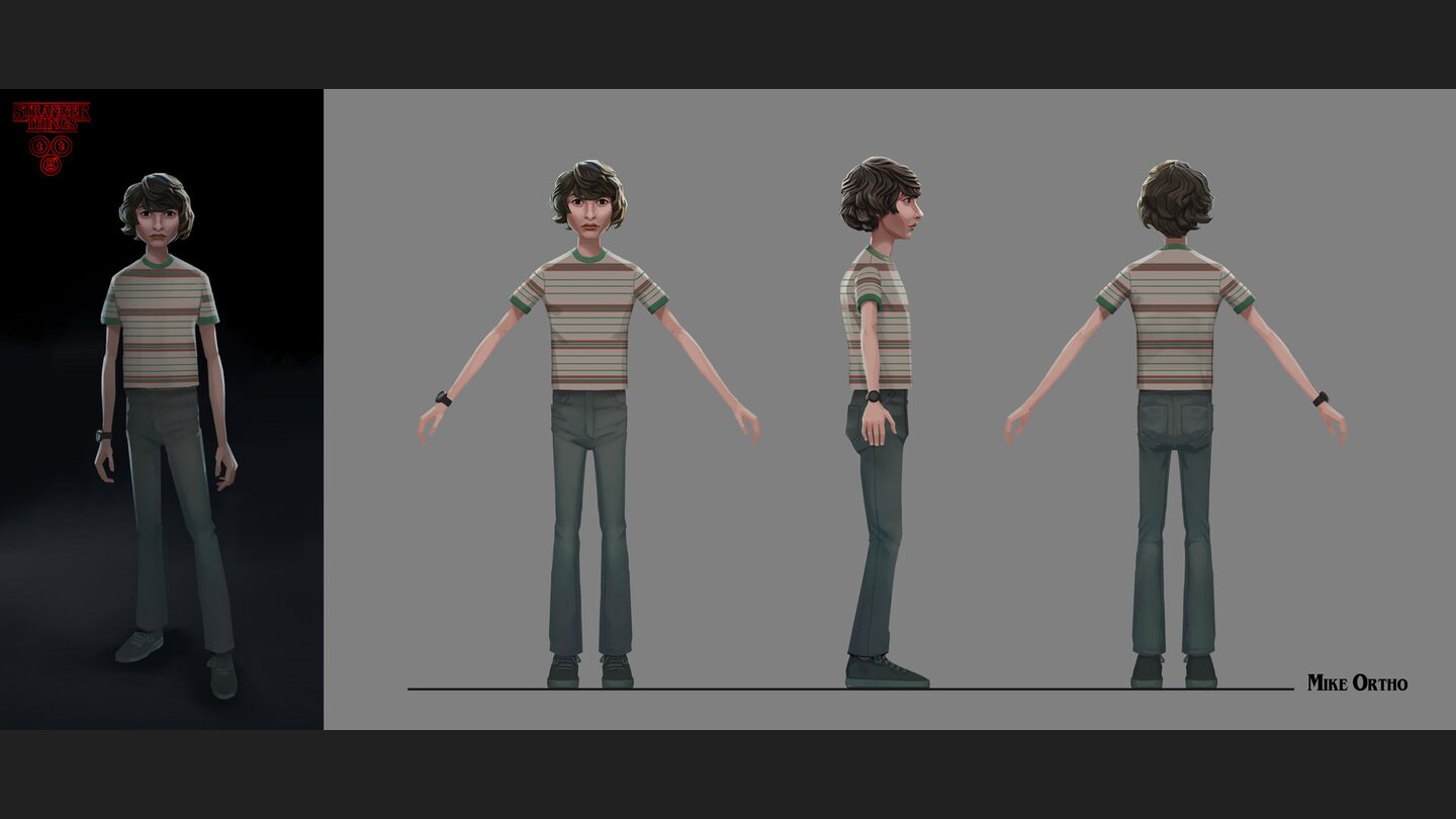 Stranger Things von Telltale - Konzeptbilder