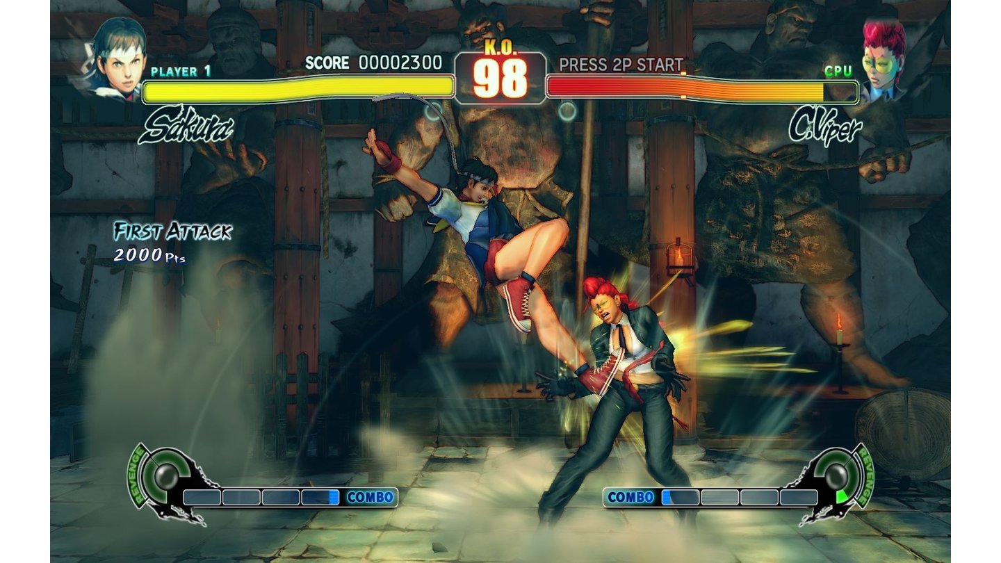 Street Fighter 4 - PC-Screenshots aus der Preview-Version