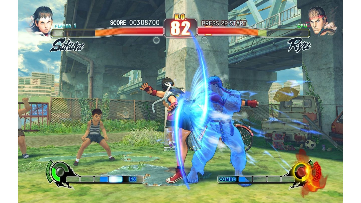 Street Fighter 4 - PC-Screenshots aus der Preview-Version