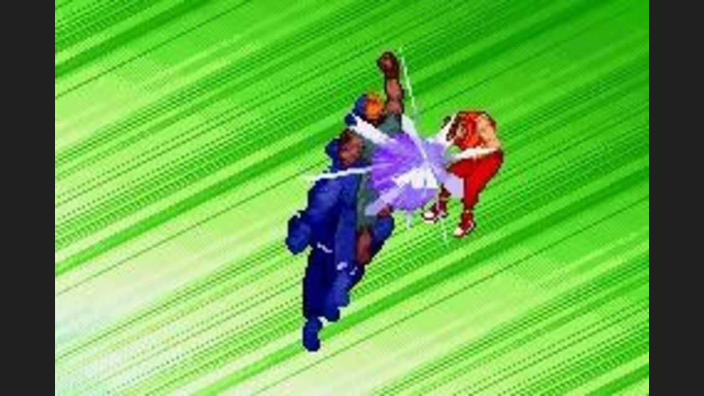 Finishing the match with a Super Combo to see some visual effects.