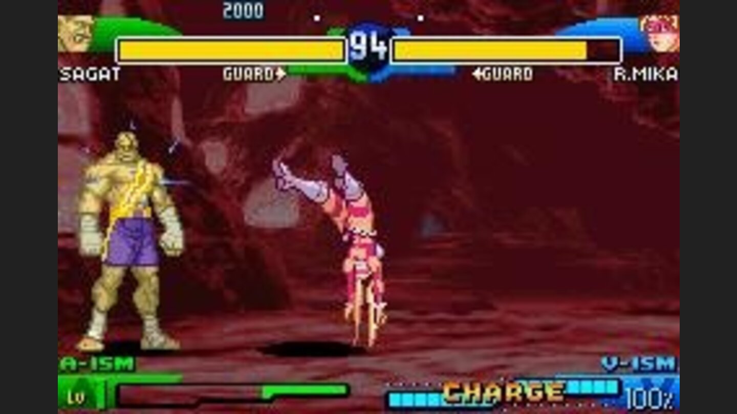 Sagats scar begins to flash. Is he accumulating more powers or this is only a simple taunt?