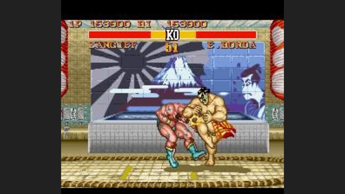 Honda likes to exercise the knees in the other peoples head; Zangief is his work tool now!