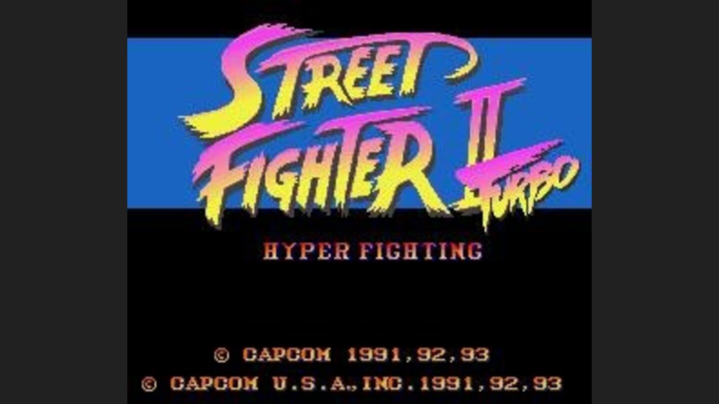 Title screen.