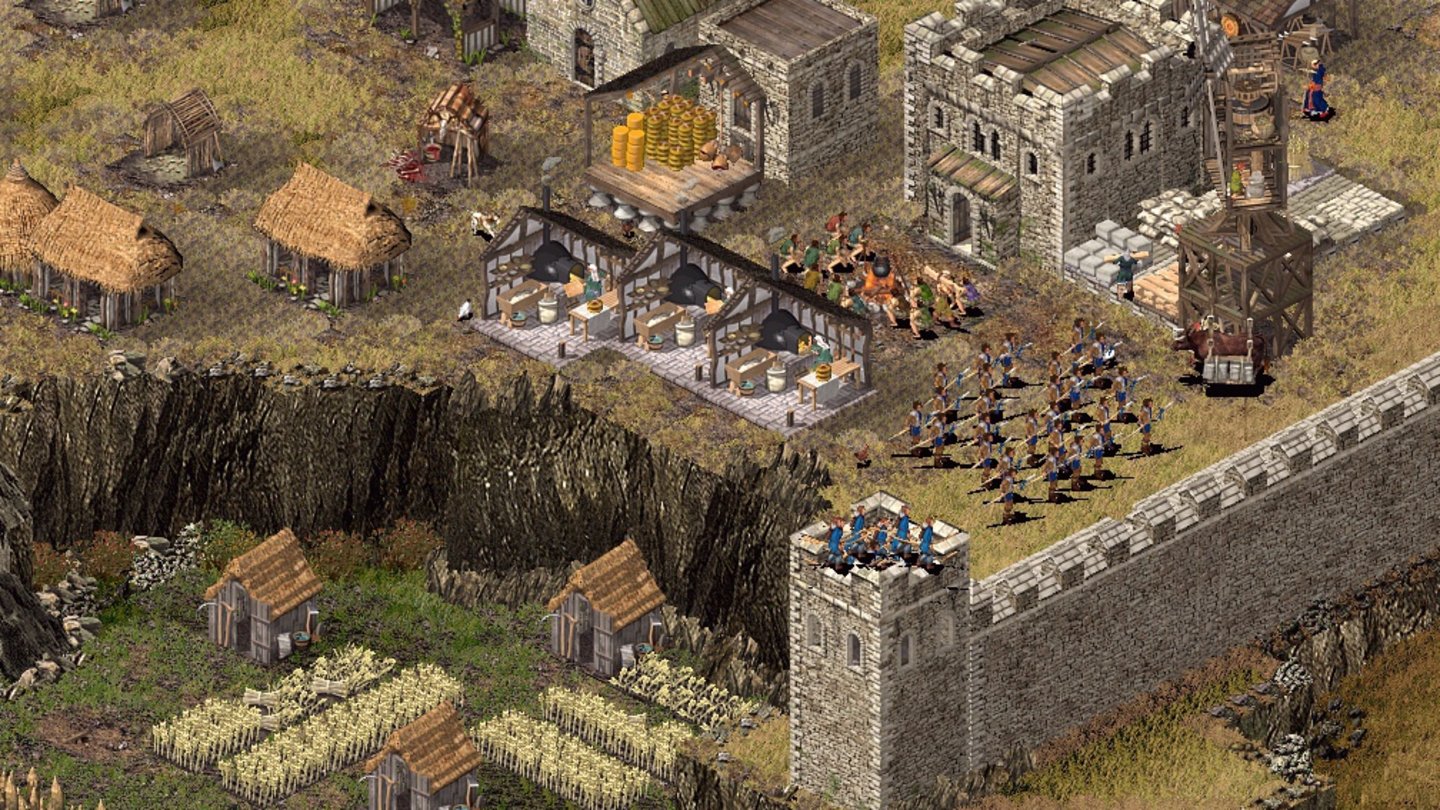 Stronghold (2001)Mit Stronghold (Test in GameStar 11/01, 87%) legt der Entwickler Firefly Studios 2001 den Grundstein für seine bis heute bestehende Burgenbau-Serie. GameStar vergab 87 Punkte für das Strategiespiel. In einer Wirtschafts- und einer Militärkampagne gilt es…