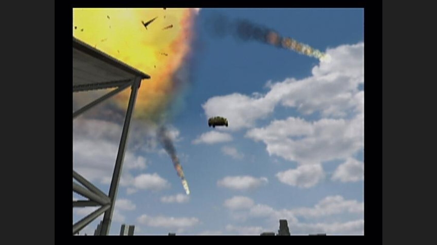 Up, up, and away. Sometimes youll wonder whether you should have a stuntmans license or a pilots.